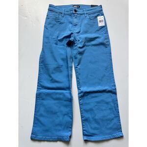 Kut From The Kloth Charlotte High Rise Culotte Size 6 Bahama Blue